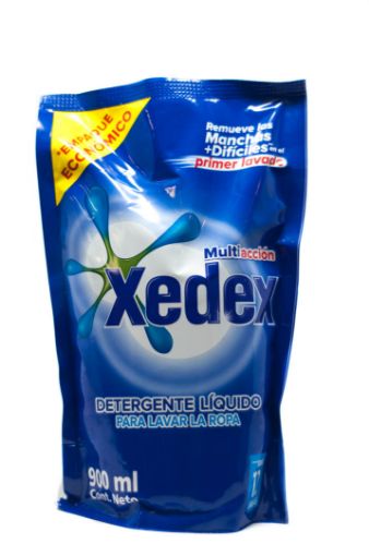 Imagen de DETERGENTE LIQUIDO XEDEX MULTIACCION  900 ml 