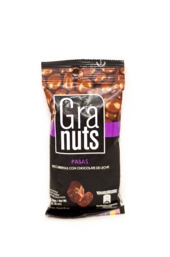 Imagen de PASAS GRANUTS RECUBIERTAS CON CHOCOLATE  50 G