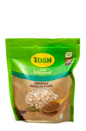 Imagen de GRANOLA TOSH ESTILO ARTESANAL SEMILLAS & CHIA DOYPACK 300 G