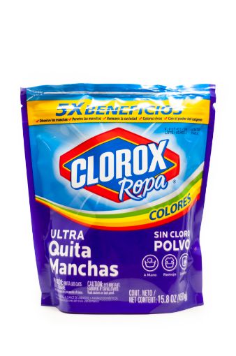 Imagen de QUITAMANCHAS CLOROX SIN CLORO POLVO COLORES 450 g 