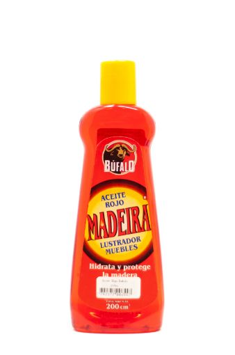 Imagen de RESTAURADOR BUFALO ACEITE ROJO MADEIRA 200 ml 