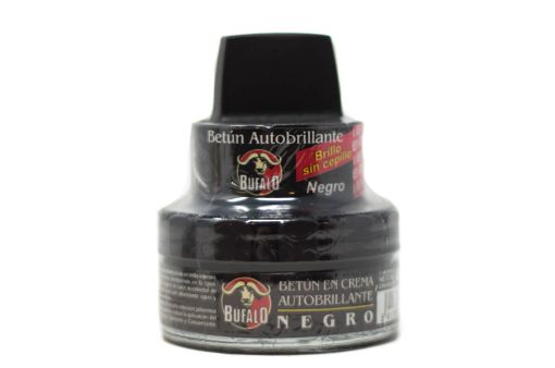 Imagen de BETUN EN CREMA BUFALO AUTOBRILANTE NEGRO 39 G