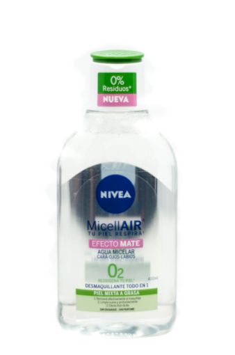 Imagen de DESMAQUILLANTE NIVEA AGUA MICELAR TODO EN 1 400 ML