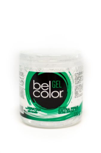 Imagen de FIJADOR PARA CABELLO BELCOLOR GEL EXTRA FIRME 330 g 