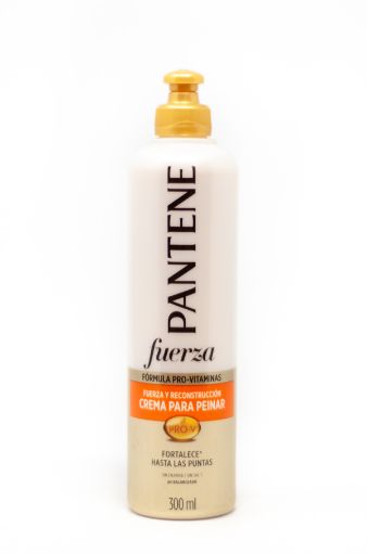 Imagen de CREMA PANTENE PARA PEINAR FUERZA Y RECONSTRUCCION 300 ML