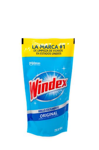 Imagen de LIMPIADOR MR MUSCULO WINDEX PARA VIDRIOS & SUPERFICIES DOYPACK  500 ml 