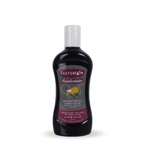 Imagen de SHAMPOO EASYGROOM CONTROL DE PULGAS PARA PERRO CON MADERO NEGRO & HOMBRE GRANDE 240 ML