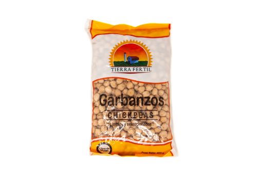 Imagen de GARBANZO TIERRA FÉRTIL LIMPIO Y SELECCIONADO 400 G