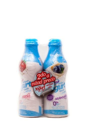 Imagen de OFERTA DOS PINOS 1500 ML - 2 UND YOGURT DELIGURT IN LINE FRESA + FRUTAS 750 ML 