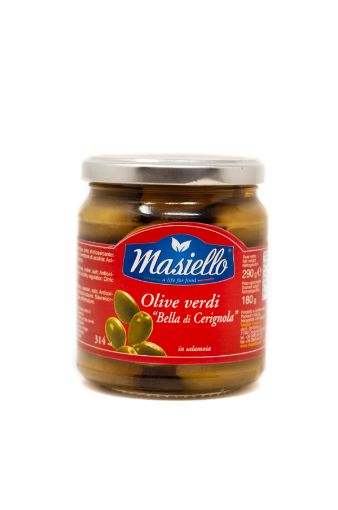 Imagen de ACEITUNAS  MASIELLO VERDES 290 G 