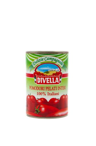 Imagen de TOMATES DIVELLA ENTEROS PELADOS ITALIANOS 240.00 G