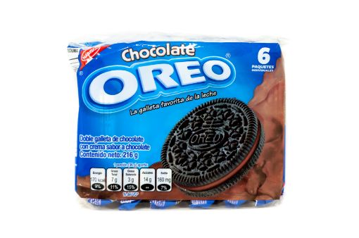 Imagen de GALLETAS OREO CHOCOLATE 216.00 G