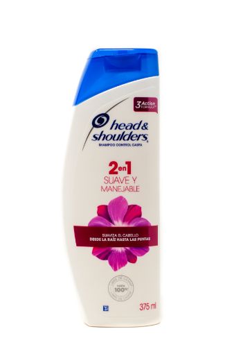 Imagen de SHAMPOO HEAD & SHOULDERS SUAVE Y MANEJABLE 375.00 ML