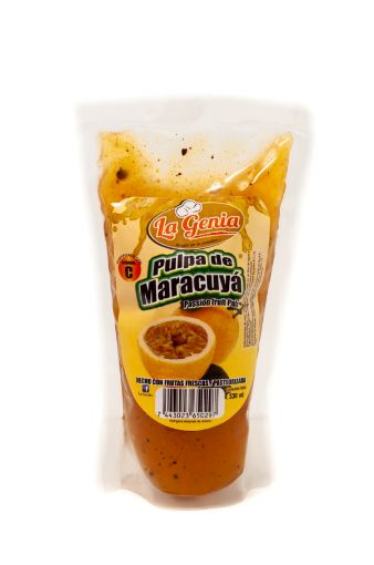 Imagen de PULPA LA GENIA MARACUYA 330 ml 