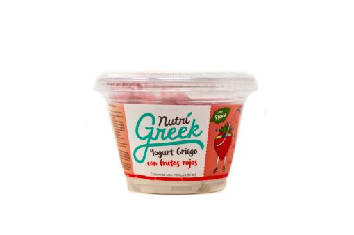 Imagen de YOGURT GRIEGO NUTRI GREEK CON FRESA CIRUELA Y MORA 150.00 G