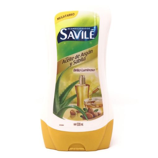 Imagen de ACONDICIONADOR SAVILE CON ACEITE DE ARGAN Y SABILA 530 ML