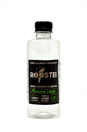 Imagen de BEBIDA ENERGETICA ROOSTER MANZANA VERDE SIN AZUCAR 300 ml 