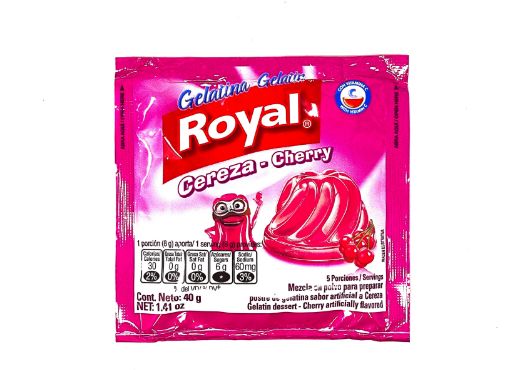 Imagen de GELATINA ROYAL SABOR CEREZA 40.00 G