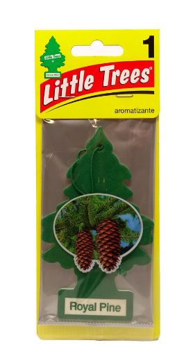 Imagen de AROMATIZANTE LITTLE TREES PARA AUTO PINO ROYA 1.00 UND