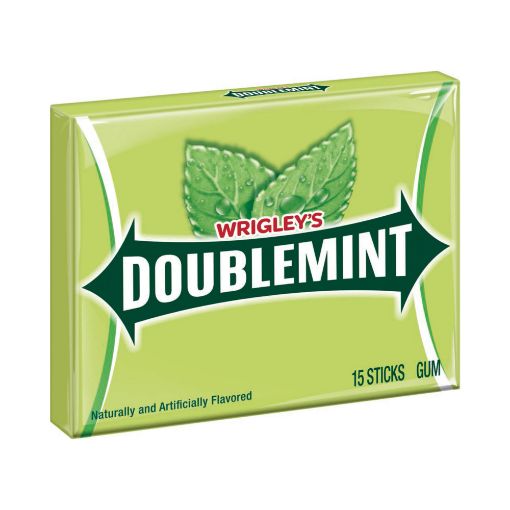 Imagen de GOMA DE MASCAR WRIGLEYS DOUBLEMINT 15 UND