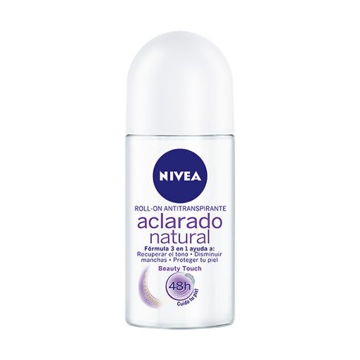 Imagen de DESODORANTE NIVEA ACLARADO NATURAL BEAUTY TOUCH PARA MUJER EN ROLL-ON 50.00 ML