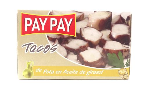 Imagen de PULPO PAY PAY TACOS EN ACEITE DE GIRASOL 72 G