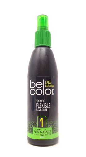 Imagen de FIJADOR PARA CABELLO BELCOLOR LACA FLEXIBLE 260 ML