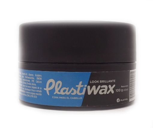 Imagen de CERA PARA CABELLO PLASTIMAX AZUL 100 G