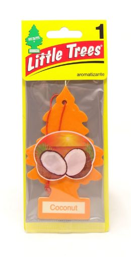 Imagen de AROMATIZANTE LITTLE TREES TREES PARA AUTO NARANJA COCO 1.00 UND