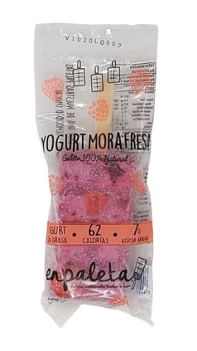 Imagen de PALETA DE HELADO ENPALETA YOGURT MORA FRESA 75.00 G