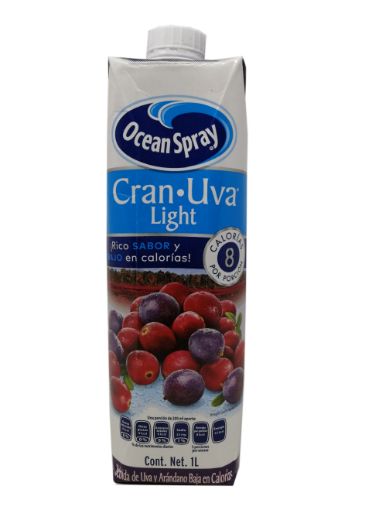 Imagen de JUGO DE UVA Y ARANDANO LIGHT OCEAN SPRAY 1000 ML