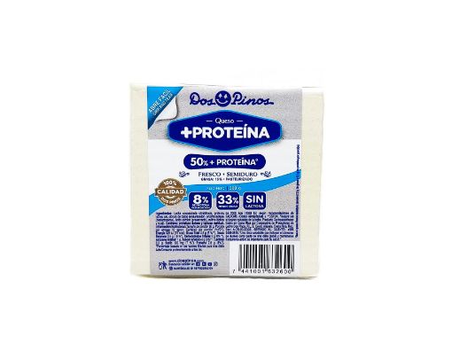 Imagen de QUESO DOS PINOS FRESCO SEMIDURO +PROTEÍNA 300 G