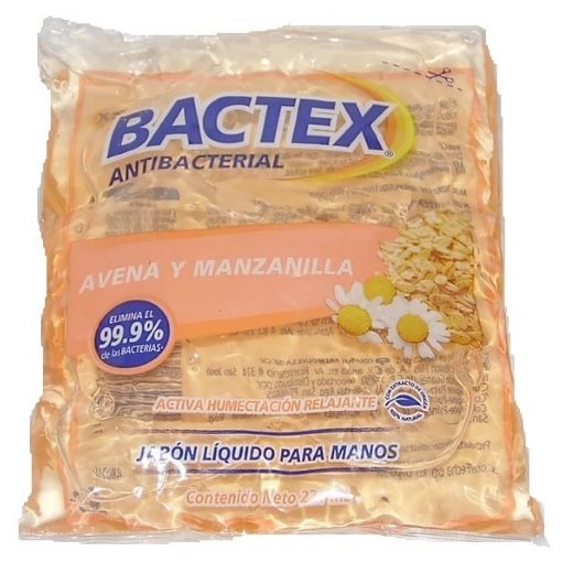 Imagen de JABON LIQUIDO BACTEX AVENA MANZANILLA 221 ML