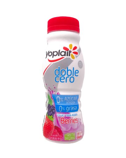 Imagen de YOGURT YOPLAIT LIGHT DOBLE CERO 0% AZÚCAR 0% GRASA BIERRES 230 G