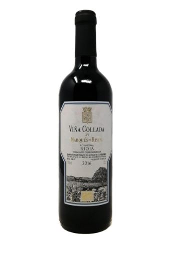 Imagen de VINO TINTO VIÑA COLLADA MARQUES DE RISCAL RIOJA 2016 750 ML