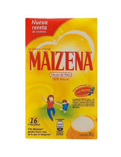 Imagen de FECULA DE MAÍZ MAÍZENA 16 PORCIONES 190 G