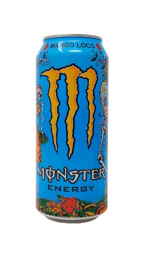 Imagen de BEBIDA ENERGÉTICA MONSTER MANGO LOCO LATA 473 ml 