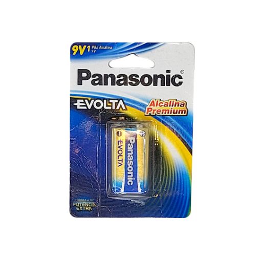 Imagen de BATERIA PANASONIC EVOLTA 9V 1 UND