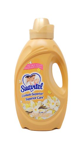 Imagen de SUAVIZANTE SUAVITEL CUIDADO SUPERIOR PARA ROPA VAINILLA 1900 ML