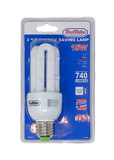 Imagen de BOMBILLO BEST VALUE 15 WATT 33010