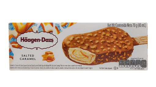 Imagen de PALETA DE HELADO HAAGEN DAZS CARAMELO SALADO 70 G