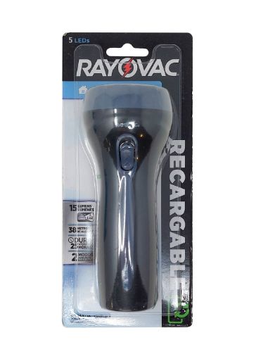 Imagen de LINTERNA RAYOVAC RECARGABLE 5 LED