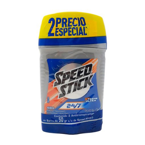 Imagen de OFERTA  SPEED STICK - 2 UND DESODORANTE ULTRA STICK PARA HOMBRE EN BARRA 50 G