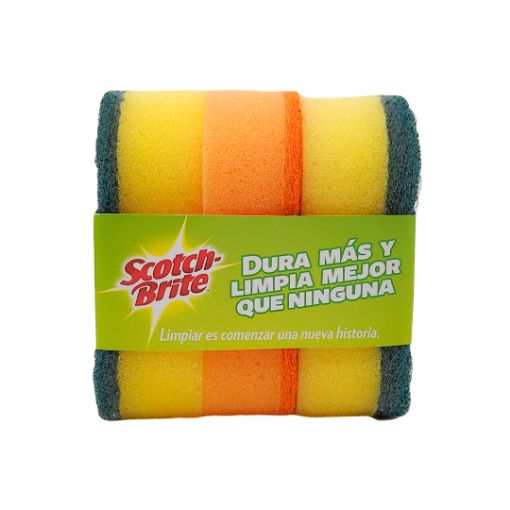 Imagen de OFERTA ESPONJA SCOTCH BRITE 2 UND + ESPONJA GRATIS 