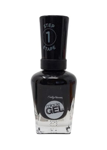 Imagen de ESMALTE SALLY HANSEN MIRACLE GEL BLACKY O 1,00 und 
