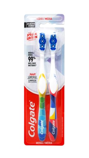 Imagen de CEPILLO DENTAL COLGATE MEDIO EDICION ESPECIAL 2 und 