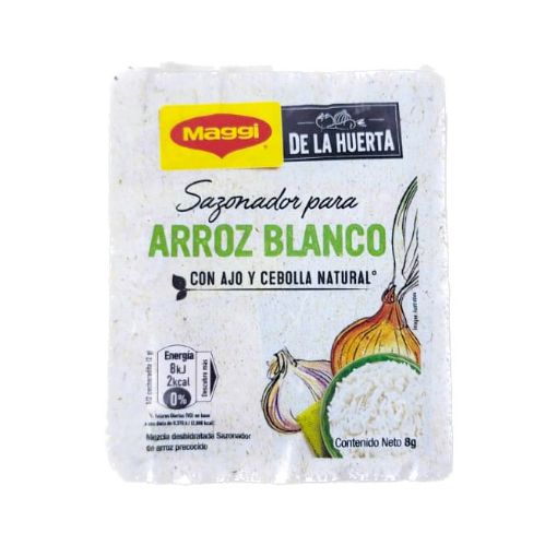 Imagen de SAZONADOR MAGGI SAZON ARROZ 4 UND 3 32.00 G