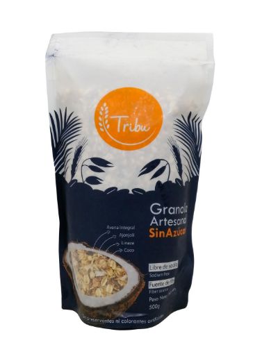 Imagen de GRANOLA  TRIBU ARTESANAL SIN AZUCAR 500.00 g 