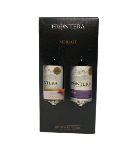 Imagen de OFERTA VINO TINTO  FRONTERA MERLOT 2 PACK 750 ML PRECIO ESP 