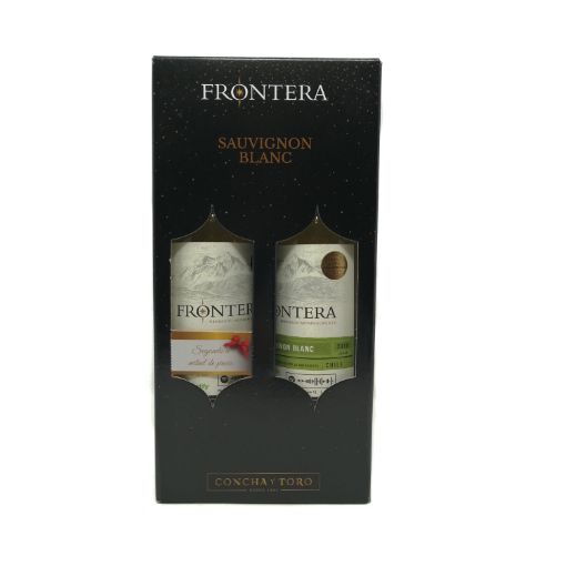 Imagen de OFERTA VINO BLANCO FRONTERA SAUVIGNON BLANC 2 PACK 2DA MITAD DE PRECIO 750.00 ML